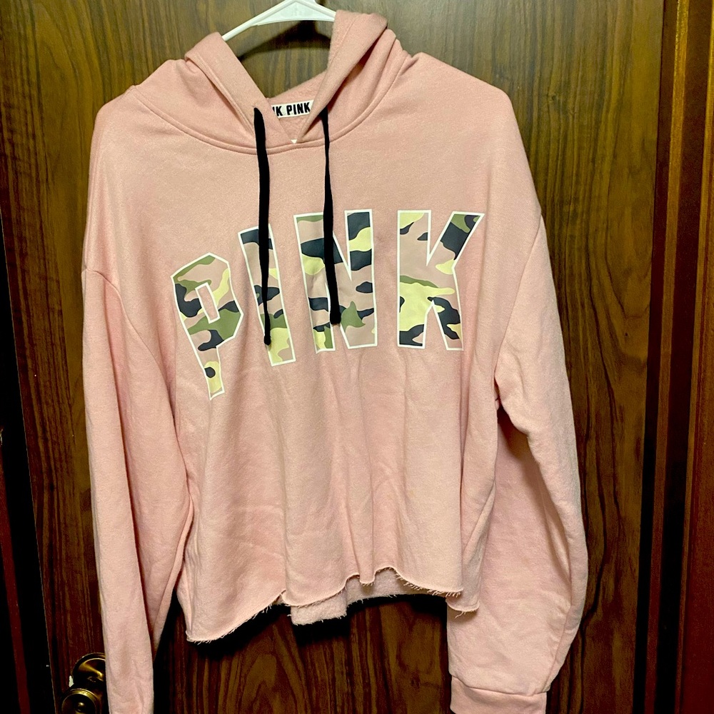 Pink with camouflage logo. Like brand new.